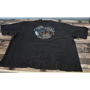 Tommy Bahama T Shirt Men 2XL XXL Jungle Shakedown Hawaiian